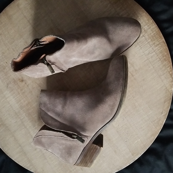 Lucky Brand Shoes - Lucky Brand Suede Booties